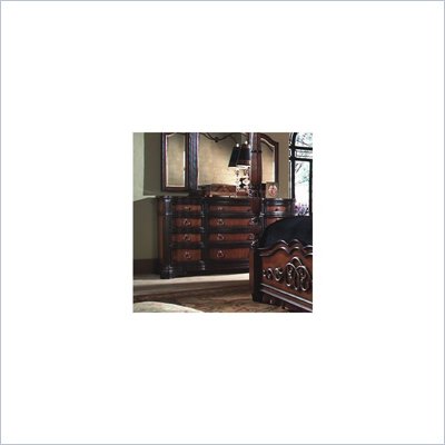 Magnussen Stafford 12 Drawer Triple Dresser in Cherry Umber