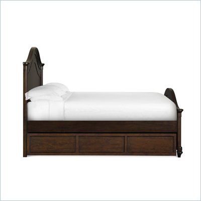Magnussen Taylor Panel Bed with Trundle in Espresso Finish