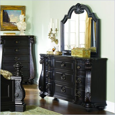 Magnussen Vellasca Dresser and Mirror Set