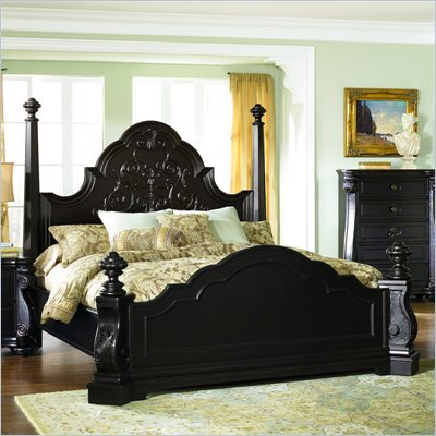Magnussen Vellasca Poster Bed in Antique Ebony