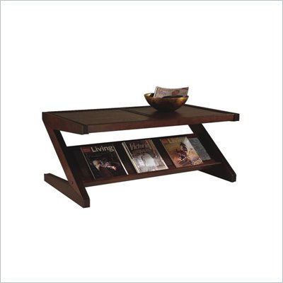 Magnussen Zed Rectangular Brown Cocktail Table