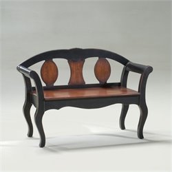 Butler Specialty Artists' Originals Wood Bench in Caf Noir Finish