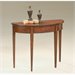 Butler Specialty Demilune Console Table in Plantation Cherry Finish