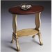 Butler Specialty Oval Accent Table in Vanilla & Cherry Finish