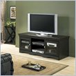 Tech Craft Veneto 60 Distressed Black Wood LCD/Plasma TV Stand