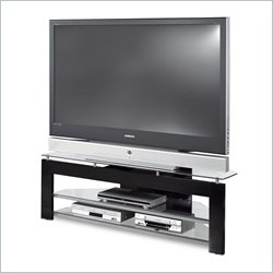 Tech Craft Monaco 58" LCD/Plasma Black Metal TV Stand