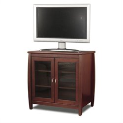 Tech-Craft Veneto Series 30 Walnut Tall Boy LCD/Plasma Wood TV Stand