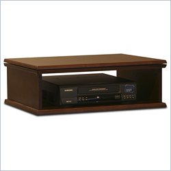 Tech-Craft Solution Series Walnut 19" Wood TV Stand/Swivel