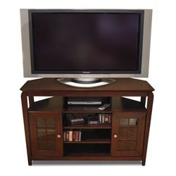 Tech-Craft Veneto Series Walnut 46" Hi-Boy Wood LCD/Plasma TV Stand