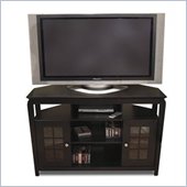 Tech-Craft Veneto Series Black 46 Hi-Boy Wood LCD/Plasma TV Stand