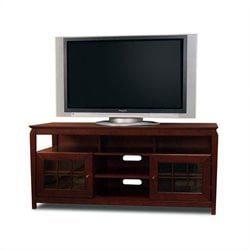 Tech-Craft Veneto 60 Hi-Boy Walnut Wood LCD/Plasma TV Stand