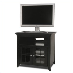 Tech-Craft Veneto 32 Black Hi-Boy Wood LCD/Plasma TV Stand