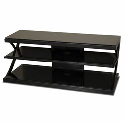 Tech-Craft 48 Black Flat Panel Television Stand