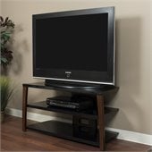 Tech-Craft Monaco Series 42 Inch Wide Plasma/LCD TV Stand in Walnut Finish 