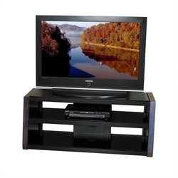 Tech-Craft Monaco Series 48 Inch Wide NTR Plasma/LCD TV Stand in Walnut Finish