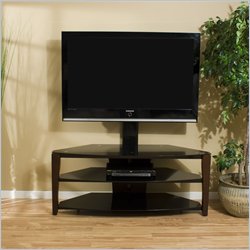 Tech-Craft Veneto Series 52 Inch Wide Plasma/LCD TV Stand with Mount in Walnut