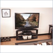 Tech Craft 42“ Wide Corner TV Stand in Black