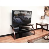 Tech Craft 48“ Wide TV Stand in Black