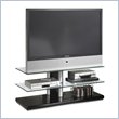 Tech-Craft Sorrento Black Metal Plasma TV Stand
