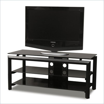 Tech-Craft Bernini Series Black Glass LCD/Plasma TV