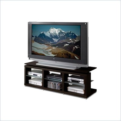 Tech Craft Veneto Black Wood LCD/Plasma TV Stand