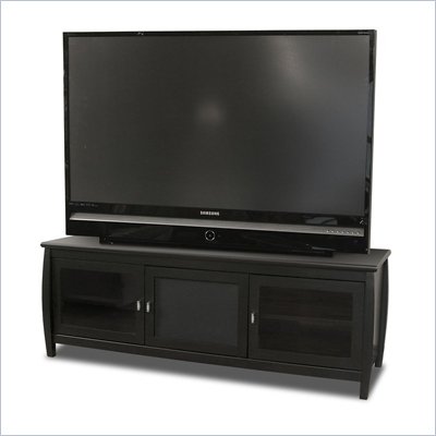 Tech-Craft Veneto 60" Black Wood LCD/Plasma TV Stand