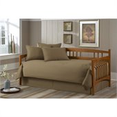 Southern Textiles Paramount Solid Khaki Twin 5-pc Daybed Ensemble 