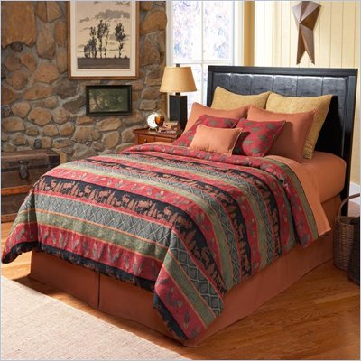 Southern Textiles Ultra Elk River California King Super Premium 18-Piece Bedding Set