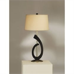 NOVA Lighting Bass Clef Mocha Wood Table Lamp