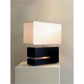 NOVA Lighting Zen Reclining Modern Brown Table Lamp