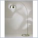 NOVA Lighting Cleo Brushed Nickel Arc Light