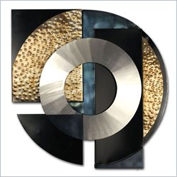 NOVA Lighting Geometric Dark Brown Wall Art