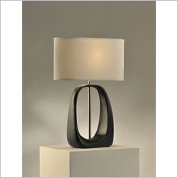 NOVA Lighting Ode Dark Brown Standing Table Lamp