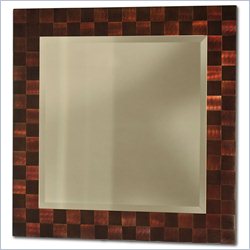 NOVA Lighting Rootbeer Squared Wall Mirror