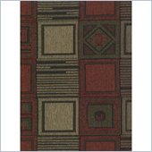Blazing Needles Jaquard Chenille Full Size Futon Cover in Tetris