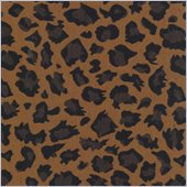 Blazing Needles S/5 Tapestry Futon Cover Package in Cheetah