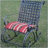 Blazing Needles Outdoor Patio Rocker Cushion