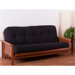 Blazing Needles 9 Full Size Innerspring Futon Mattress (Micro Suede)