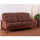 Blazing Needles 10 Full Size Innerspring Futon Mattress (Micro Suede)