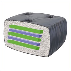 Blazing Needles 10 Full Size Futon Mattress (Tapestry)