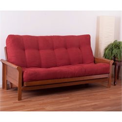 Blazing Needles 9 Full Size Coil Pack Futon Mattress (Micro Suede)