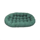 Blazing Needles Standard Double Papasan Twill Fabric Cushion
