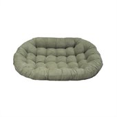 Blazing Needles Standard Double Papasan Micro Suede Cushion