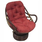Blazing Needles Standard Swivel Rocker Micro Suede Cushion