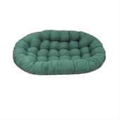 Blazing Needles Oversize Double Papasan Twill Fabric Cushion