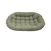 Blazing Needles Oversize Double Papasan Micro Suede Cushion
