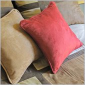 Blazing Needles Premium 20 Indoor Micro Suede Pillow Package