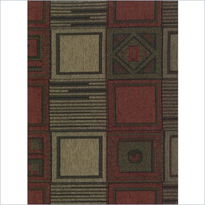 Blazing Needles S/5 Jaquard Cheneel Futon Cover Package in Tetris