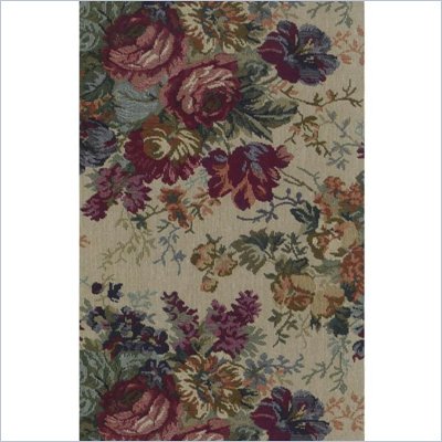 Blazing Needles S/5 Tapestry Futon Cover Package in Rose Boquet