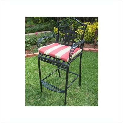 Blazing Needles Set of 2 Patio Bistro Chair Cushions